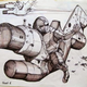 Illustration for article titled Chris Foss Designed Totally Thrilling Rocket Sled Art For emFlash Gordon/em
